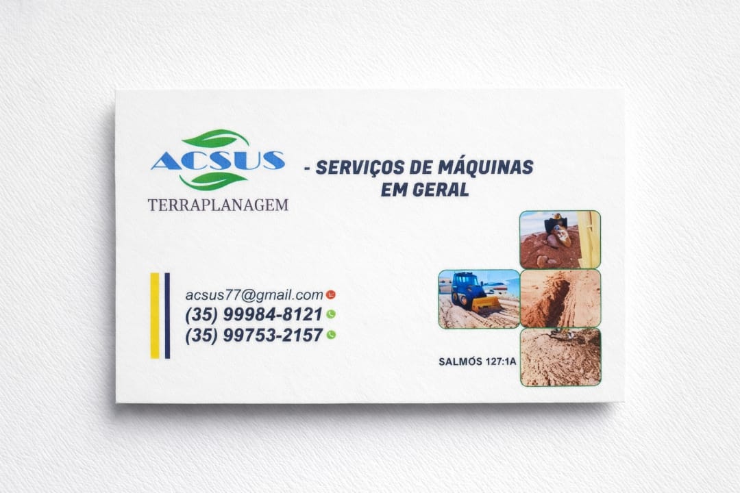 ACSUS - SERVIÇOS DE MÁQUINAS EM GERAL